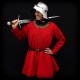 Medieval Houppelande gown / Livery coat for archer, Page, billman Hundred Years' War, War of the Roses, Companies of Ordinance